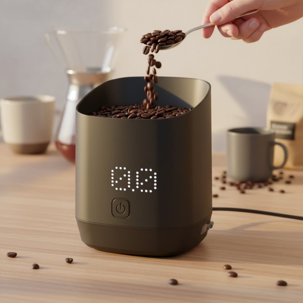 Copo De Café Portátil Com Escala De Aço Inoxidável , Plástico PP De Qualidade Alimentar Para Líquidos E Sólidos E172