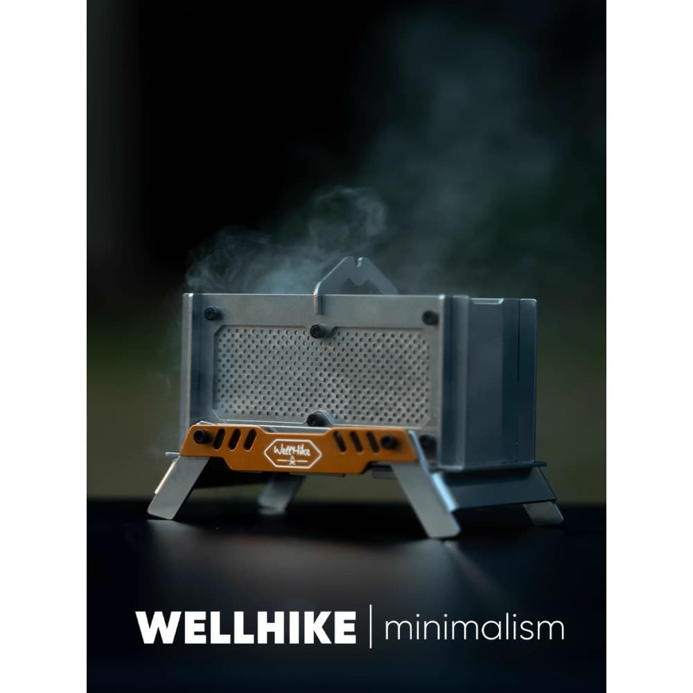 WELLHIKE mini queimador de madeira ao ar livre, queimador de incenso, Rack de incenso, acampamento, aromaterapia, portát