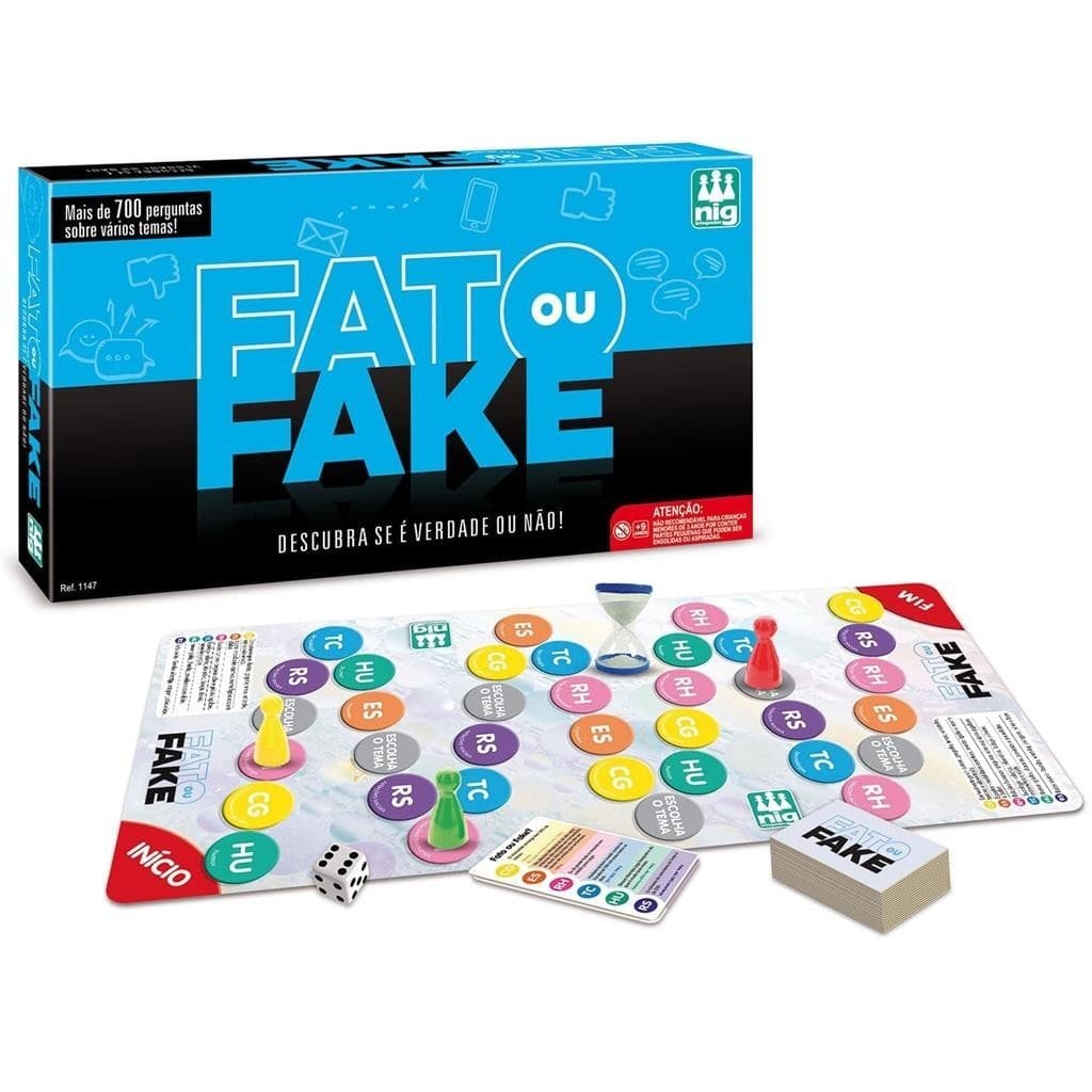 Jogo Fato ou Fake - Nig