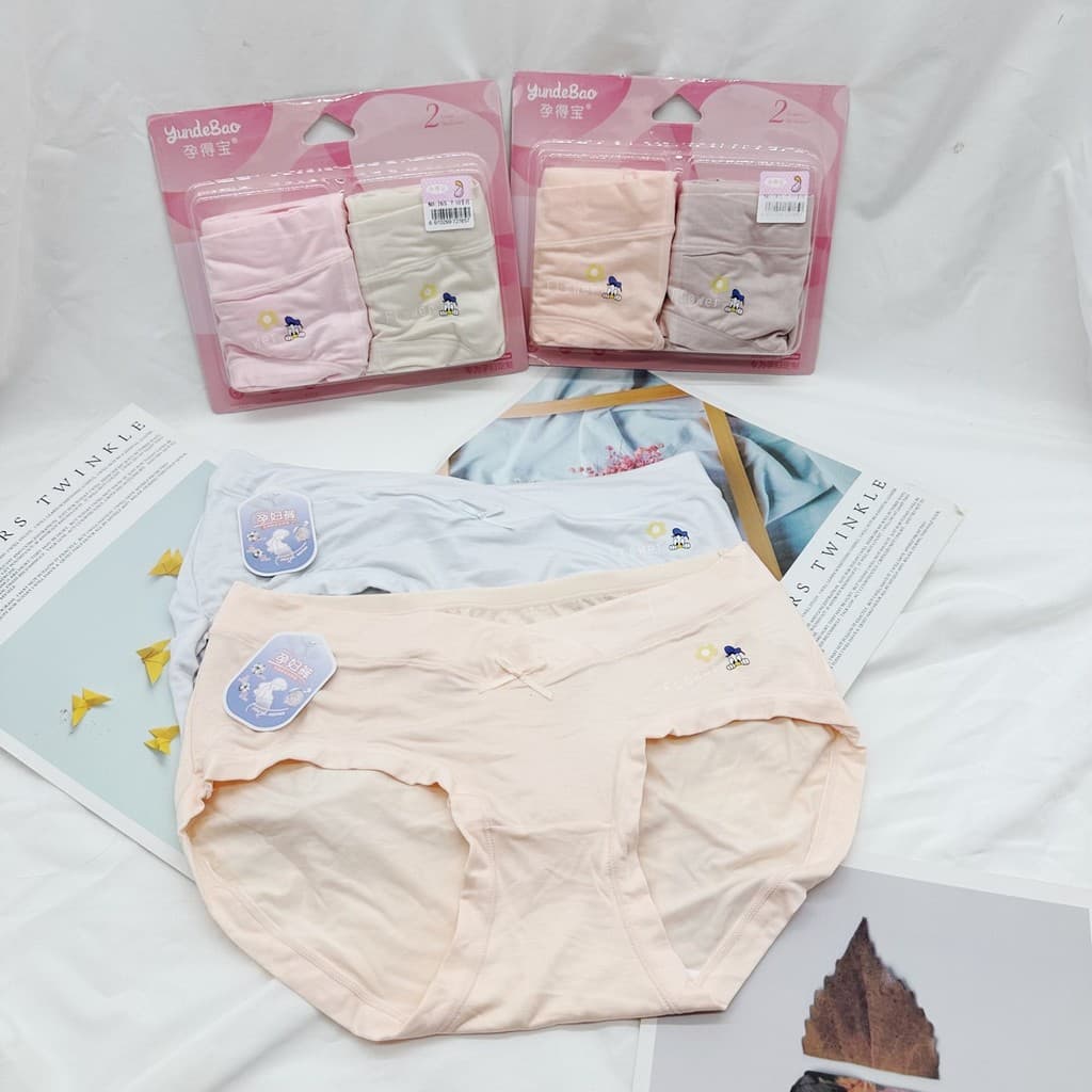 2 itens Depot grávida 765 Modal cintura média barriga elevador mulheres grávidas Plus Size manhã grávida médio Midle-