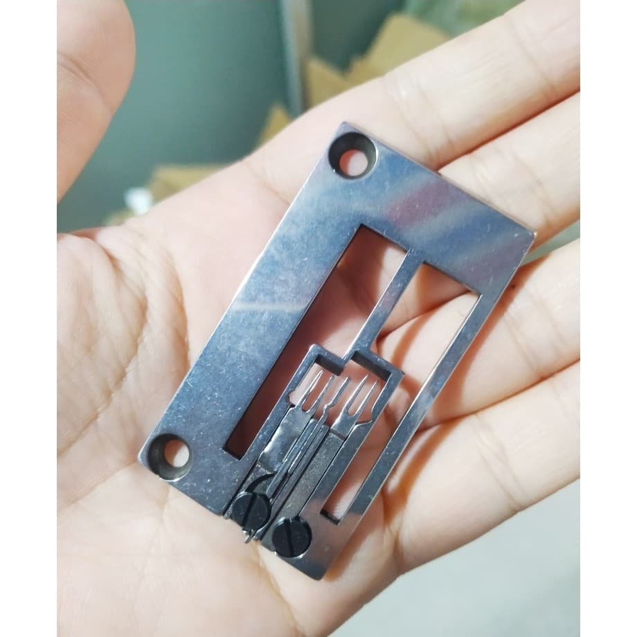 Acessórios para máquinas de costura industriais KANSAI ESPECIAL Morimoto DPW1302W Placa de agulha de costura de dente cu