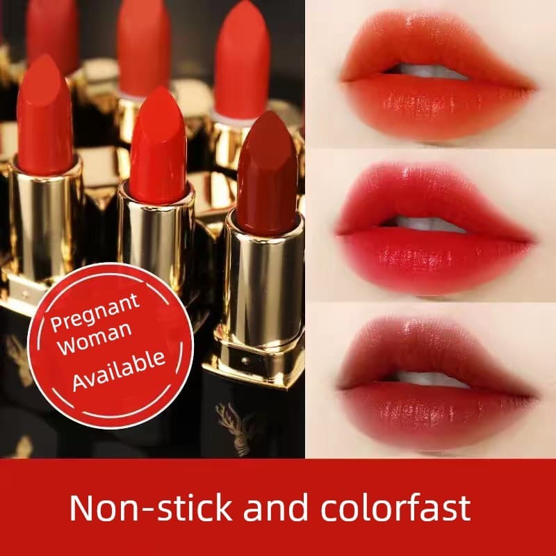 Batom importado barato Gloss labial volumoso Batom matte à prova d'água [A Flash Whitening] Batom Hidratante de Marca Gr