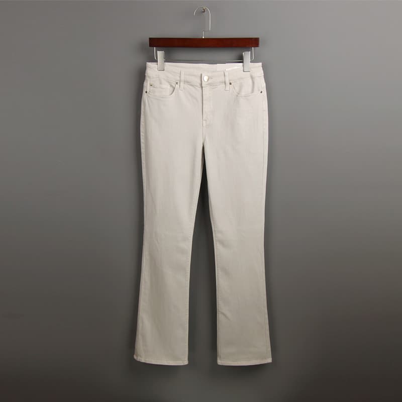 Cor clara solta Micro queimado calças femininas 2024 primavera verão comércio exterior pedido Original 100kg tamanho gra