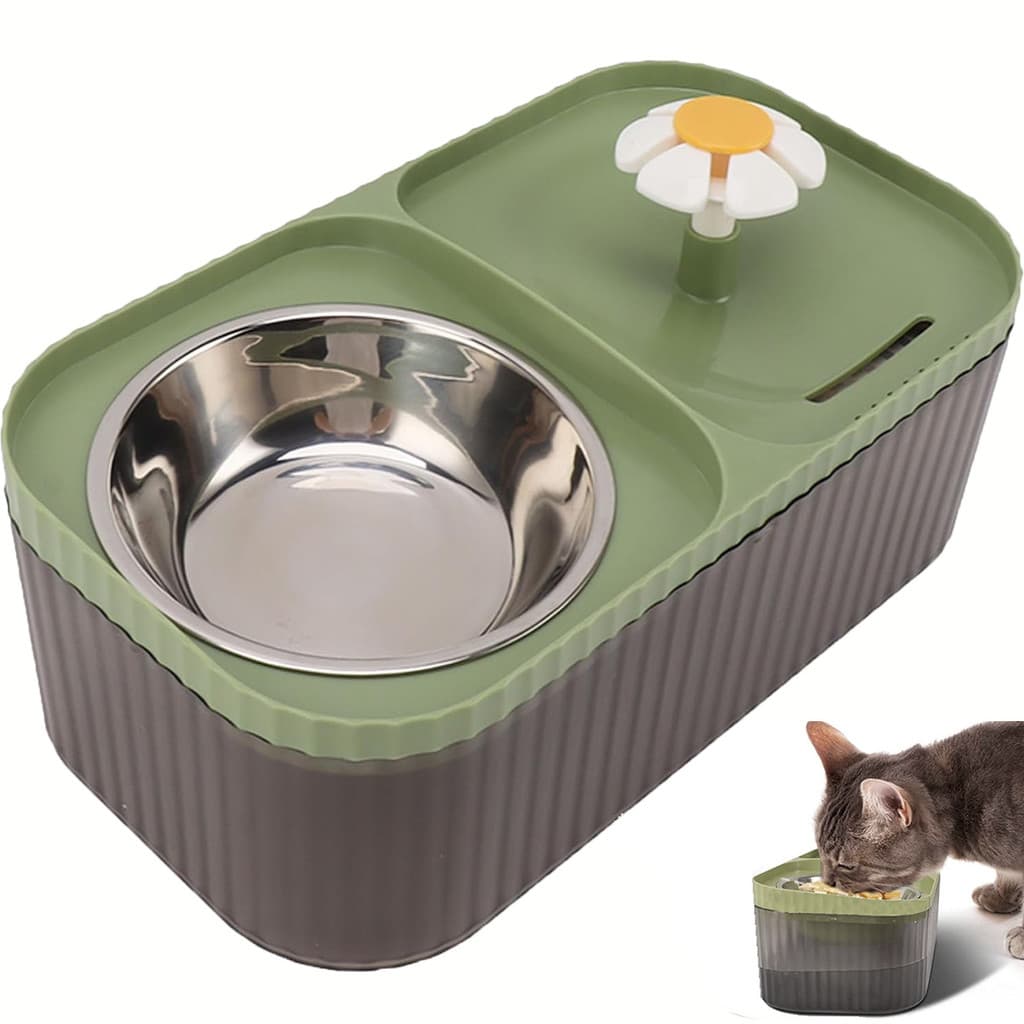 Bebedouro Comedouro Pet Cachorro Gato Animais Estimaçao Fonte Agua 3 Litros Silenciosa Comida Saudavel Petshop