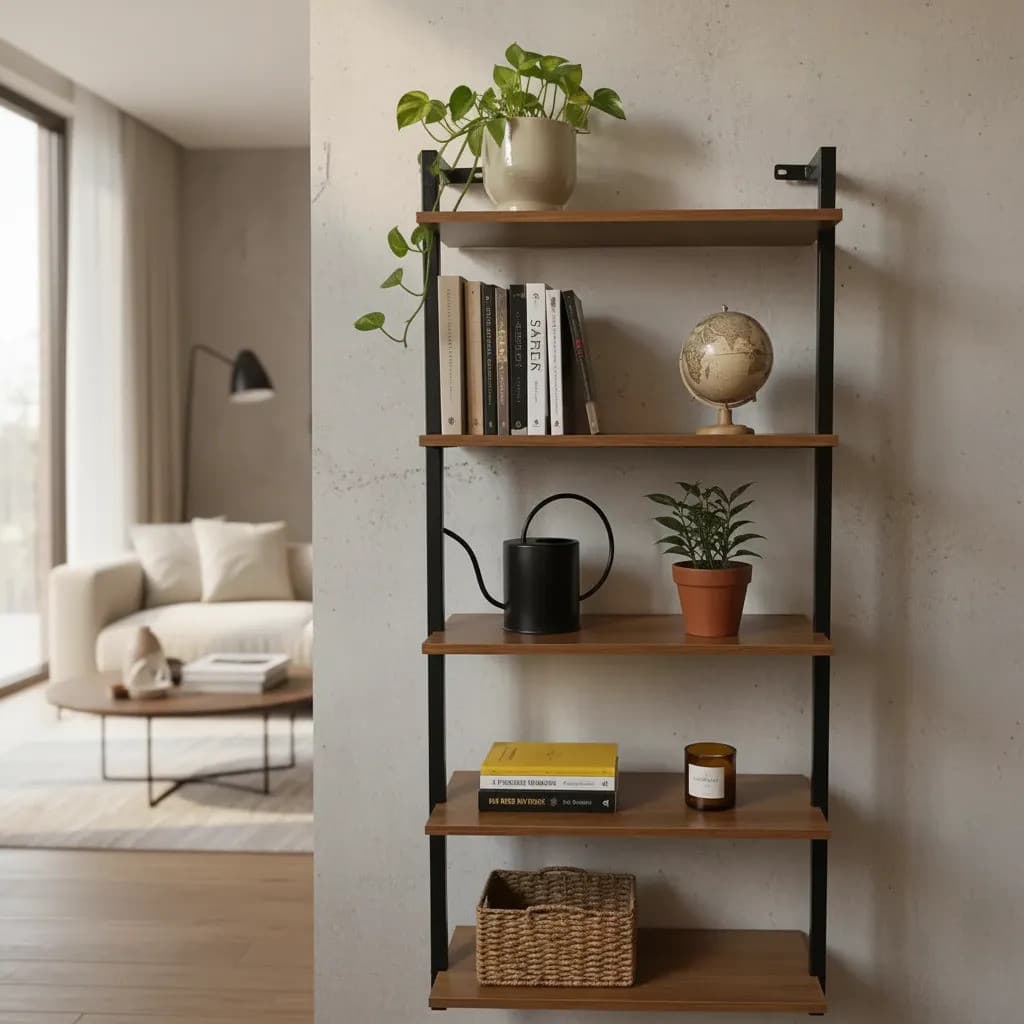 Estante Despenseiro Estilo Industrial Suspensa Cozinha Livro