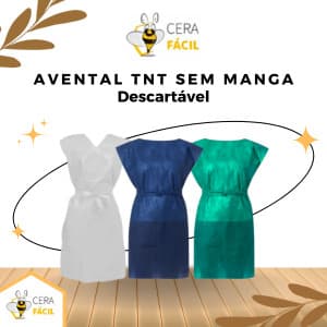 Avental Descartável TNT Sem Manga 10un