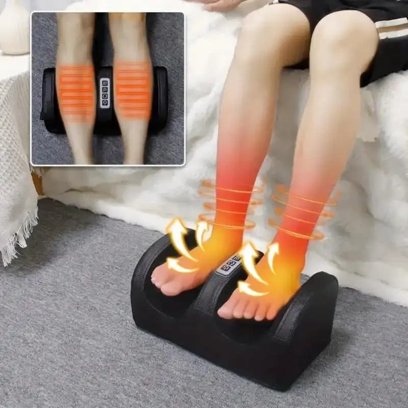 Massageador de pés, muito adequado para tratar o pé de atleta, possui efeito relaxante, função de massagem com rolagem,