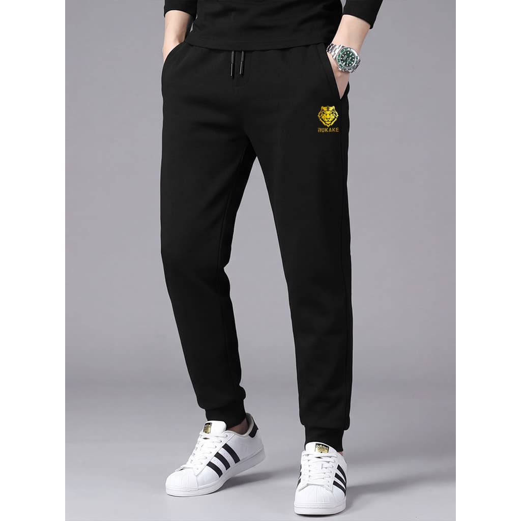 Outono inverno calças masculinas estilo velo-velo calças casuais 2026 novo estilo calças esportivas Leggings calças mole
