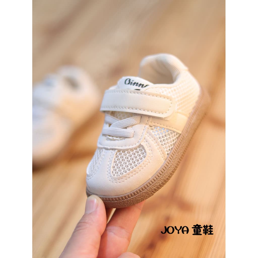 Menino bebê tênis 0-1-2-3 anos de idade verão versão coreana sola macia menino único malha sapatos malha respirável bebê