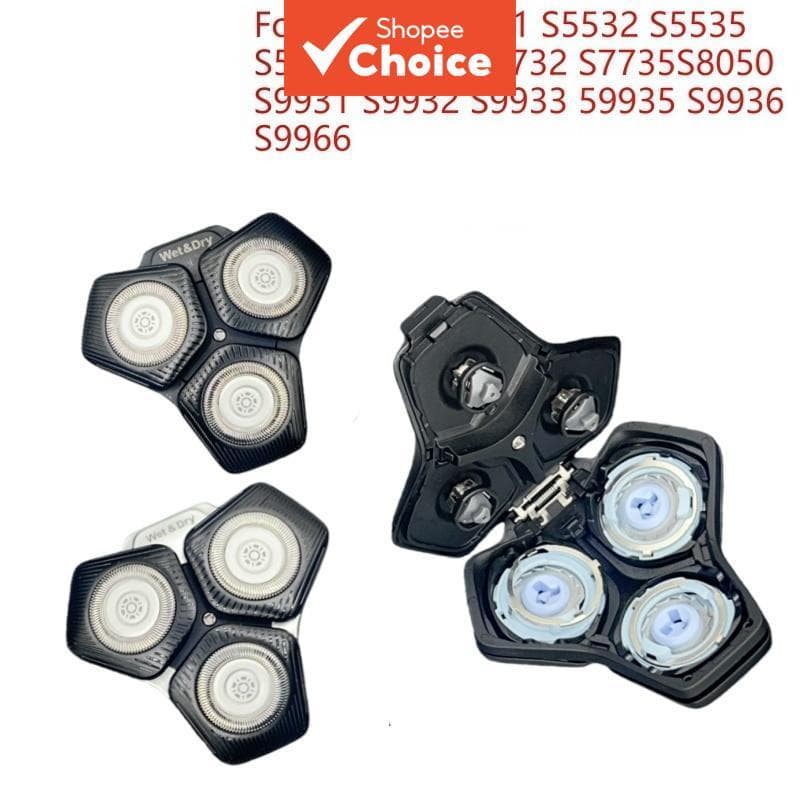 Adequado para cabeça de lâmina de barbeador elétrico Sh71, substituição da lâmina tipo colmeia para modelos 5531 7731