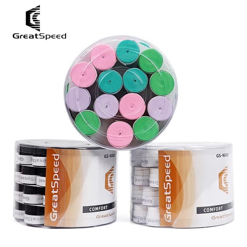 Greatspeed quatro greatspeed GS-9000 cinto absorvente de suor raquete de tênis raquete de Badminton cola de mão aperto p