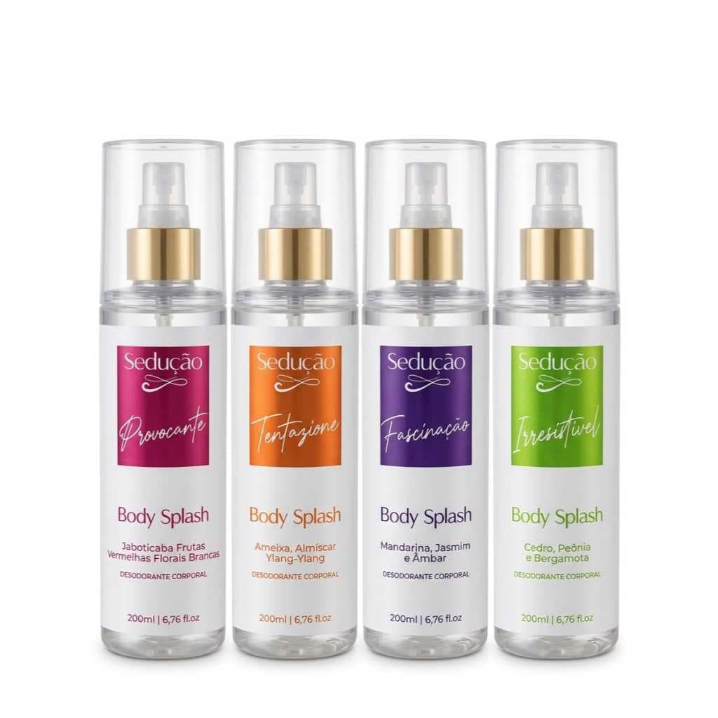 Body Splash Desodorante Corporal Sedução 200ML