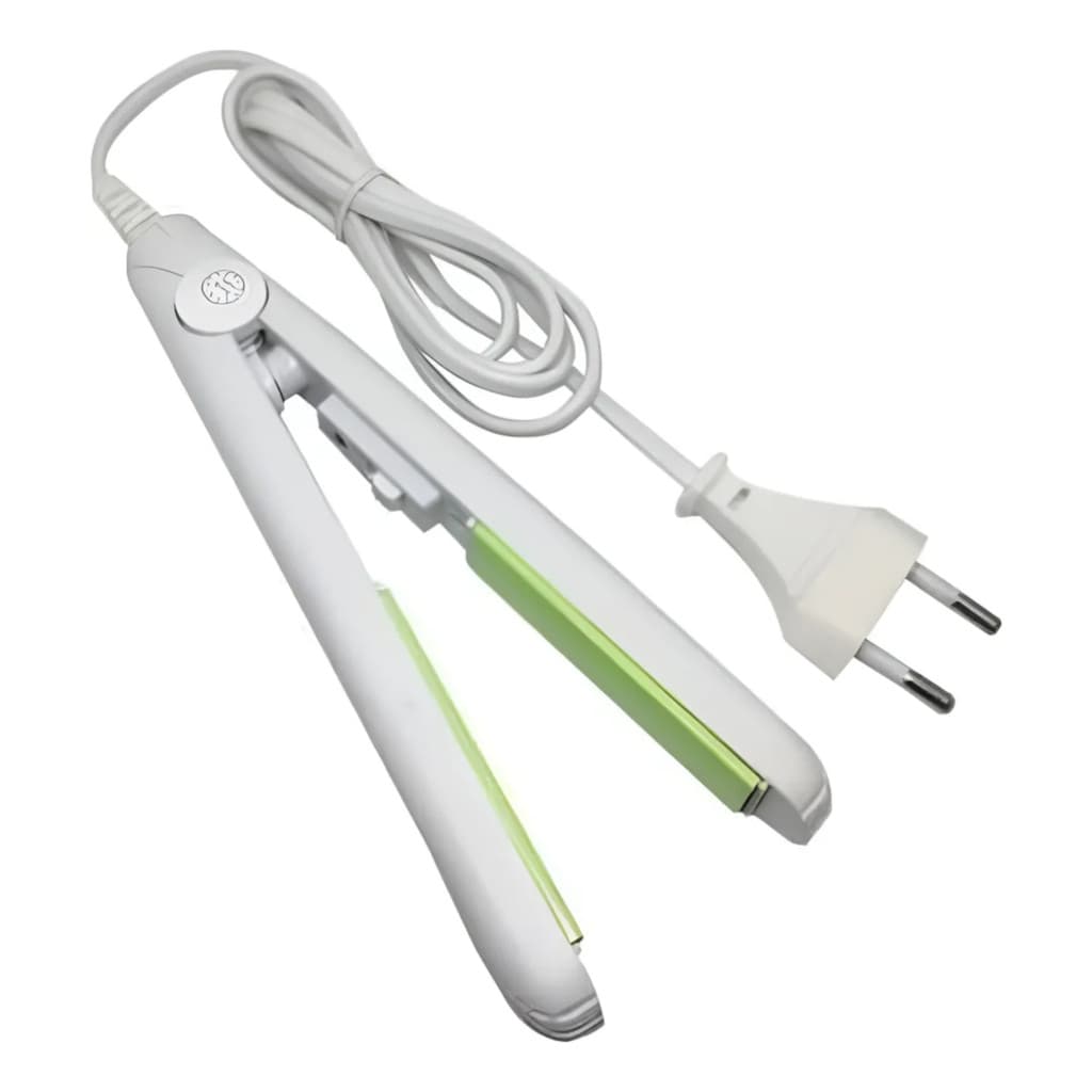Mini Chapinha Prancha De Bolsa Portátil Cabelo Bivolt Cor...