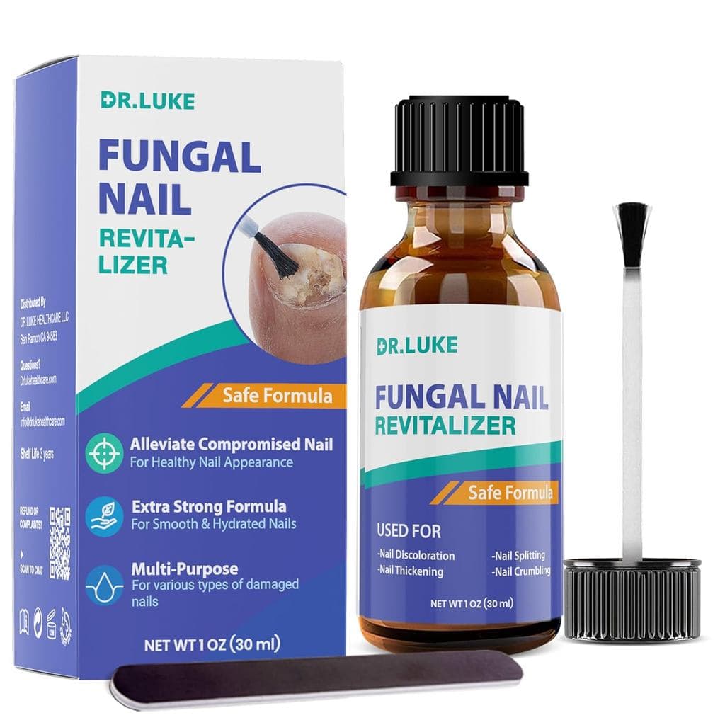 Dr. Luke Revitalizador de Fungos nas Unhas: Líquido Refrescante para Unhas Descoloridas 1 oz (A embalagem pode variar)