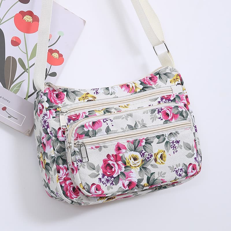 Novo estilo bolsa mensageiro de Nylon bolsa mãe de lona bolsa de ombro de pano Oxford para idosos de meia-idade
