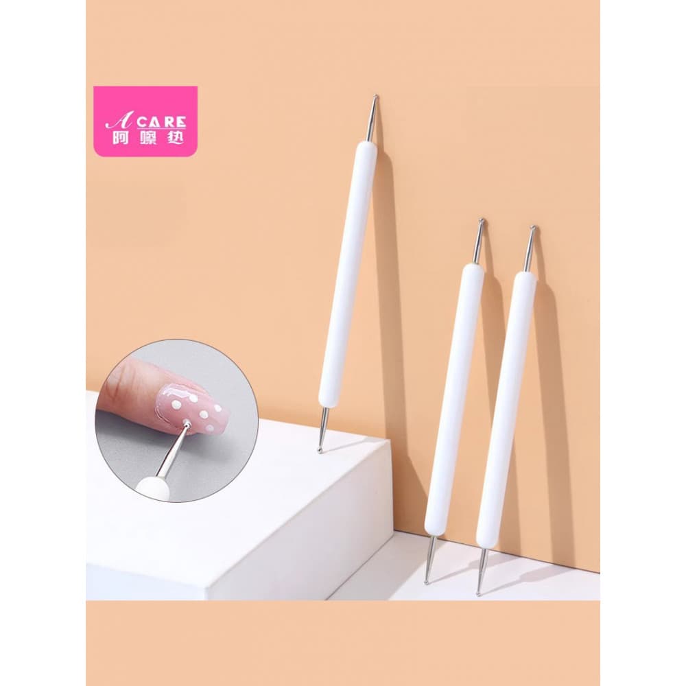 Pincel de Manicure/ponto diamante C1pq801-fácil de usar caneta flor ponto para diamantes ferramentas de unhas lápis mais
