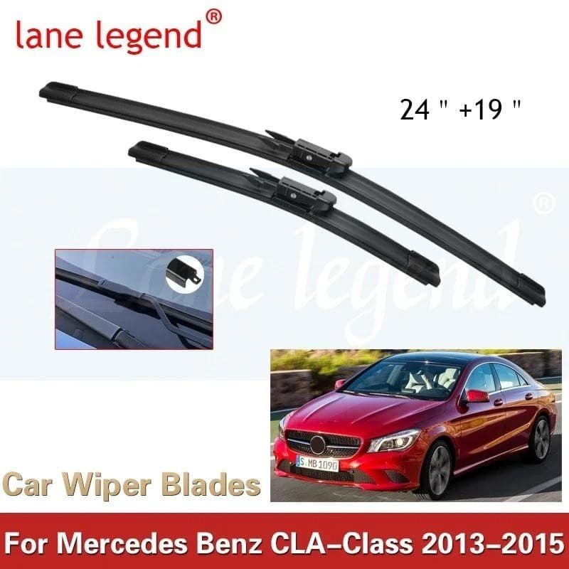 Lâminas De Limpador De Carro Para Mercedes Benz CLA Classe 2013 2014 2015 Acessórios Do CLA180 CLA200 CLA220 CLA250 CLA4