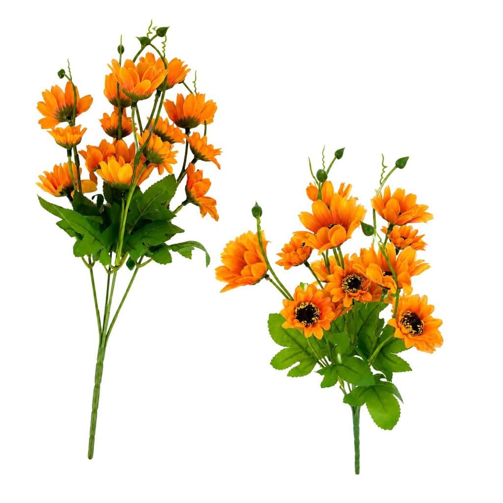 Kit 2 Flores Artificiais Para Decoração Girassol Artificial Decoração Festa Junina Decoracao