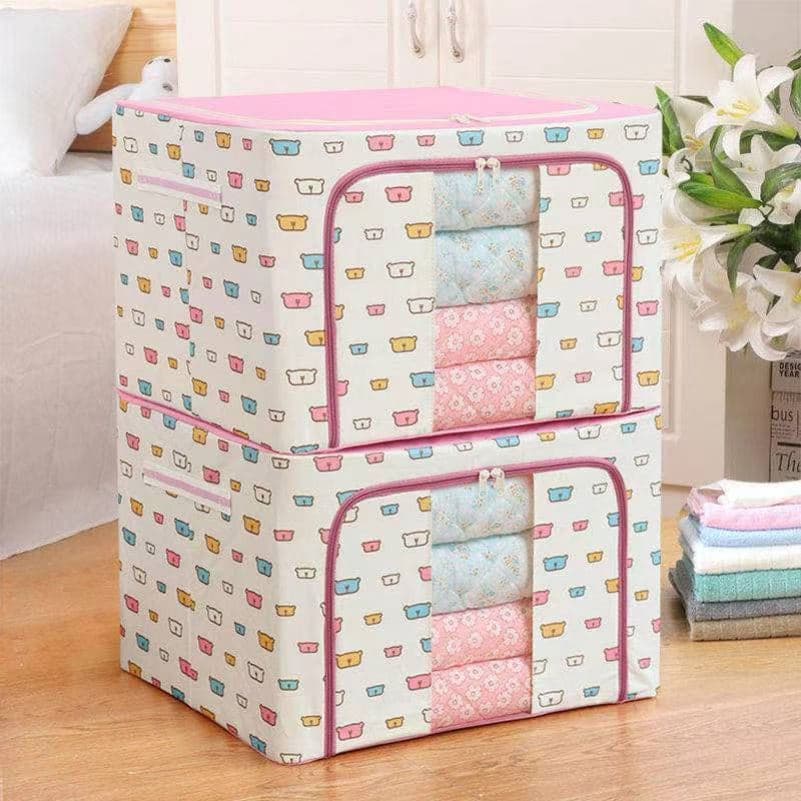 Caixa de armazenamento de roupas tecido brinquedos saco de roupas dormitório dobrável arrumado caixa de armazenamento ar