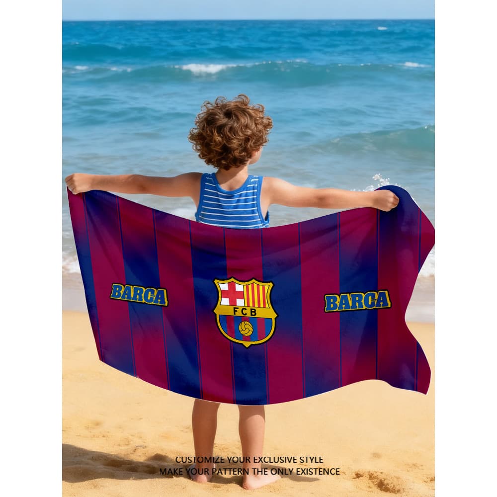 25-26 temporada de jogo Bassa equipe Yamar Messi ventilador toalha de banho de secagem rápida crianças adulto toalha de