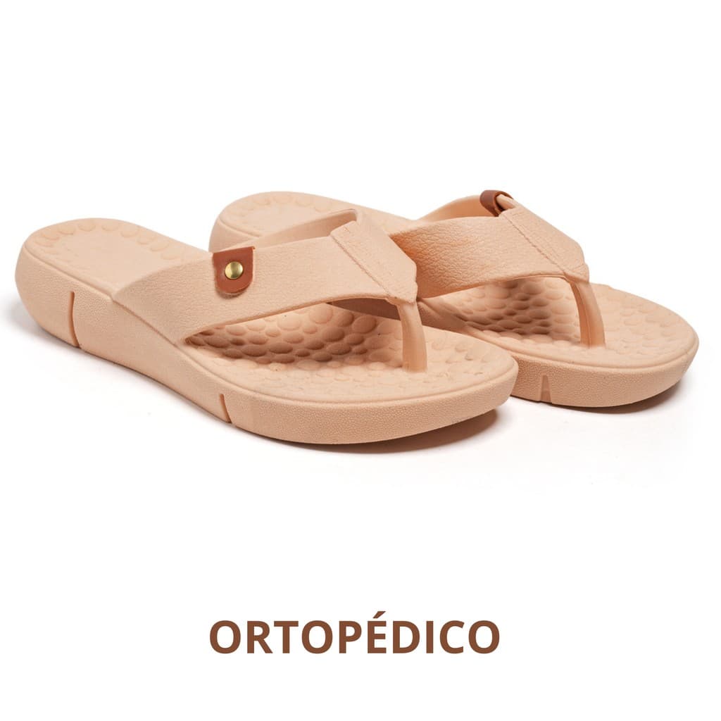 Tamanco Chinelo Modal Feminino Ortopédico Anatômico Macio