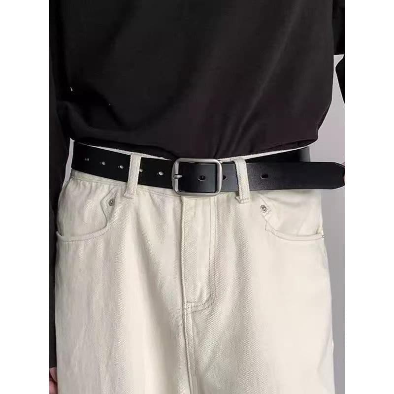 cinto feminino cinto feminino plus size Cinto de couro masculino na moda ins all-match versão coreana simples all-match