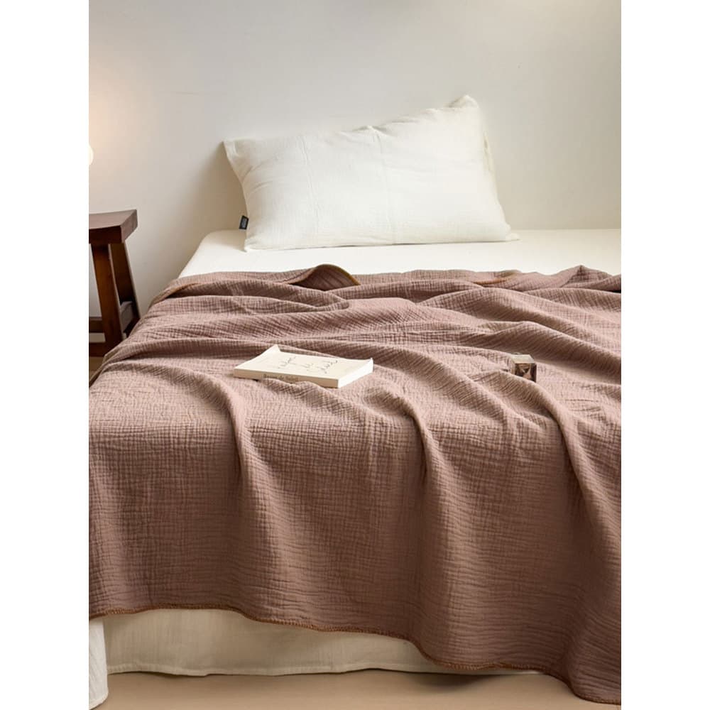 MUJI 2025 novo estilo cobertor escritório cochilo sofá cobertor cama ar condicionado cobertor capa de sofá colcha