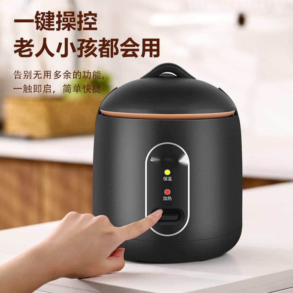 Panela de pressão Extra pequena multifuncional Mini totalmente automática comida para uma pessoa 2 pessoas dois em um pa