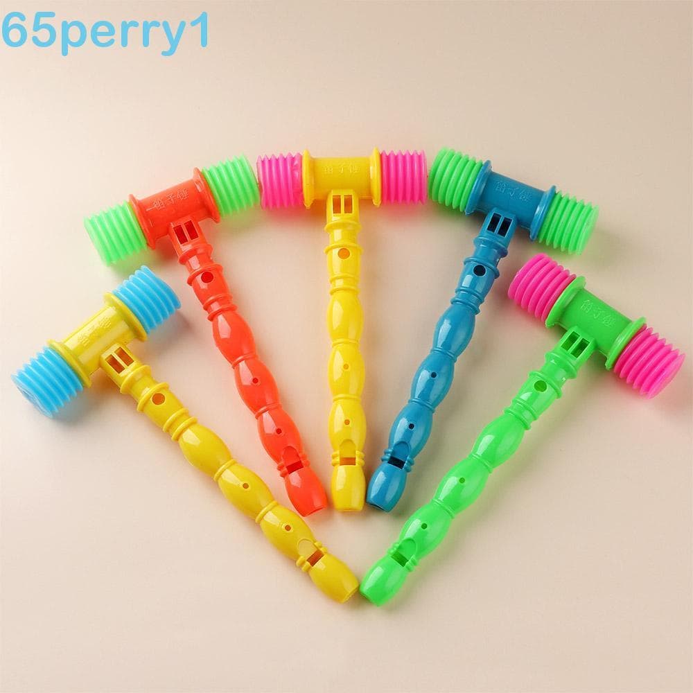 PERRY1 Brinquedo Educacional Engraçado Instrumento Musical Martelo Forma Vocal Batendo Chocalho