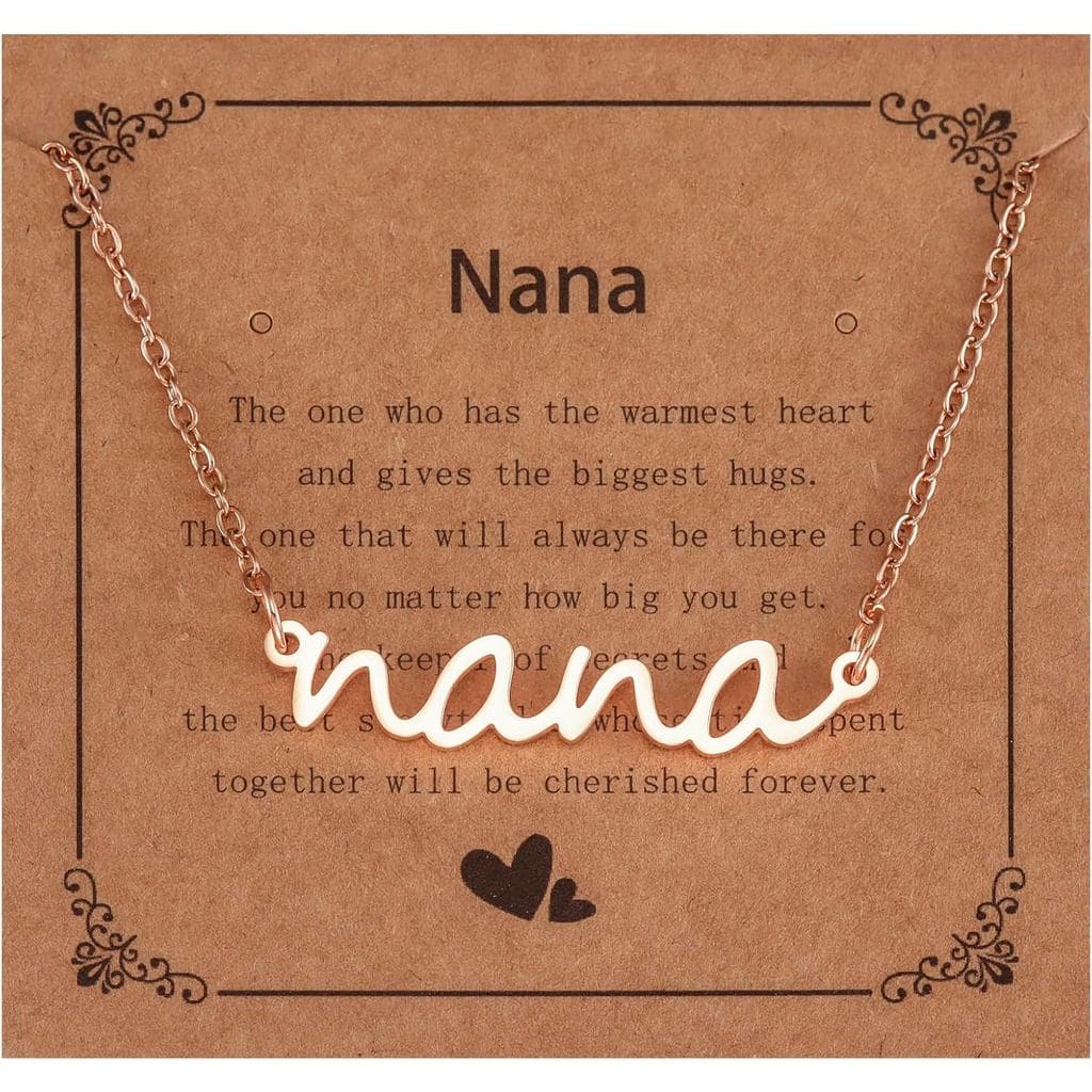 Presentes HUTIMY para o Aniversário da Vovó, Colar para o Dia das Mães da Neta, Colar para Mulheres e Vovó
