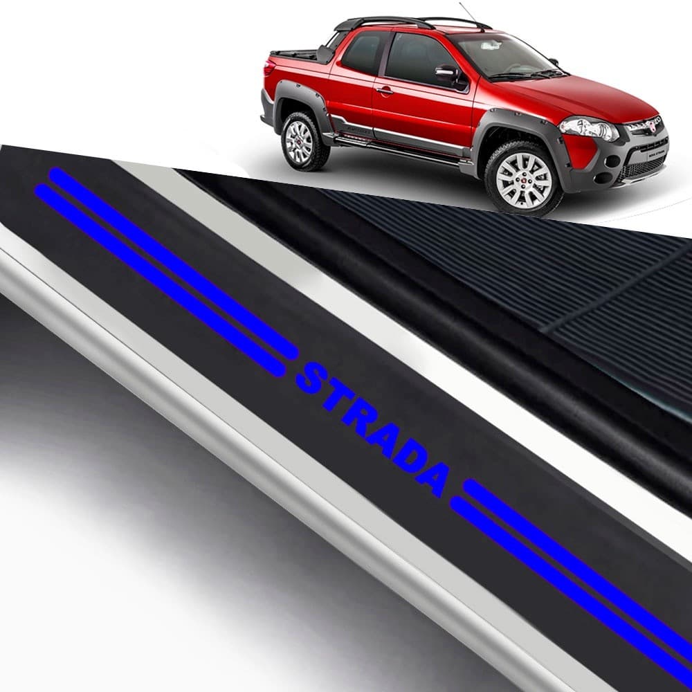 Soleira De Porta Fiat Strada Universal Carro personalizado