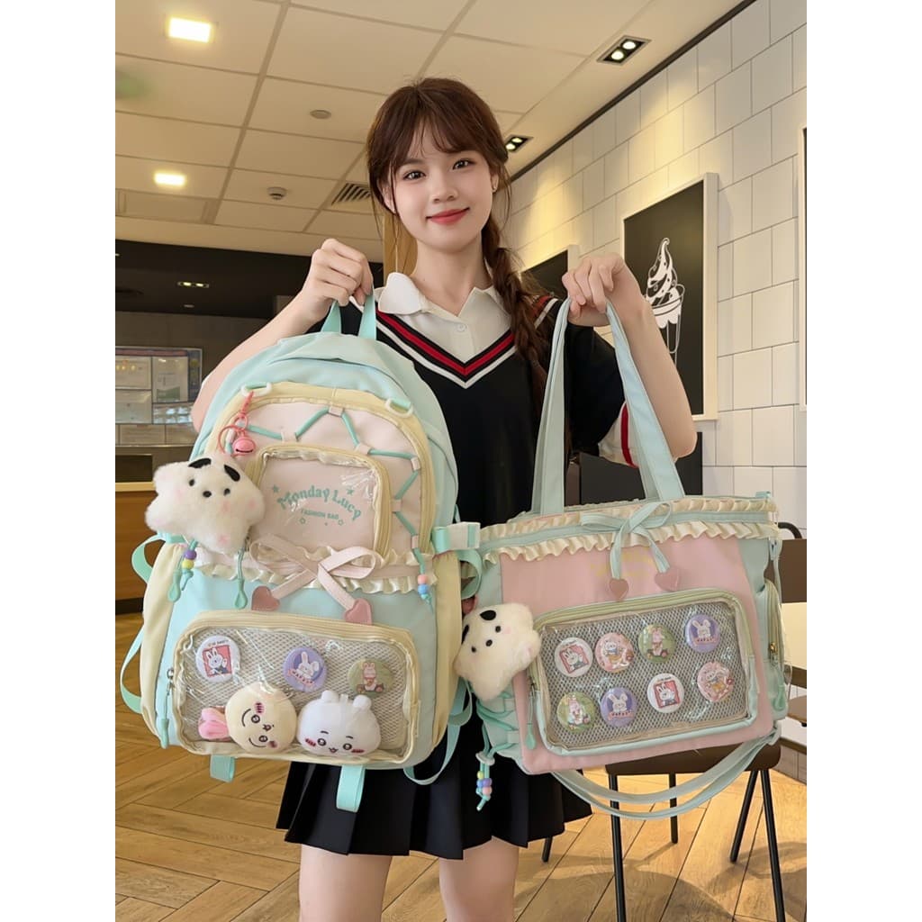 Mochila escolar para meninas, bolsa de dor para crianças, estudantes do ensino fundamental, terceira a sexta série, leve