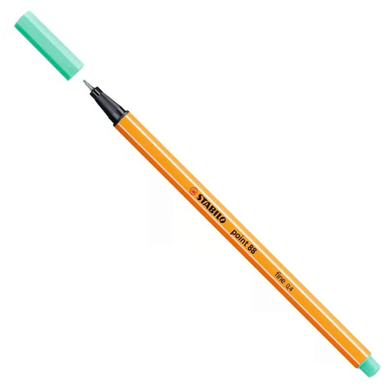 Caneta hidrográfica Fine Point 88/12 Eucalipto Stabilo