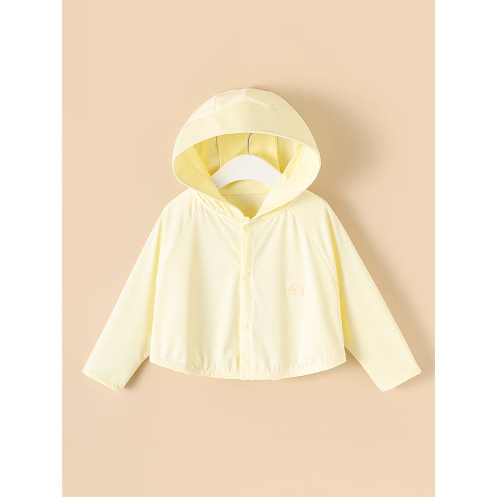 Chuxinguo UPF50 + Bebê Protetor Solar Roupas Verão Estilo Fino Meninos Meninas Roupas de Pele Respirável Casaco Top Bebê
