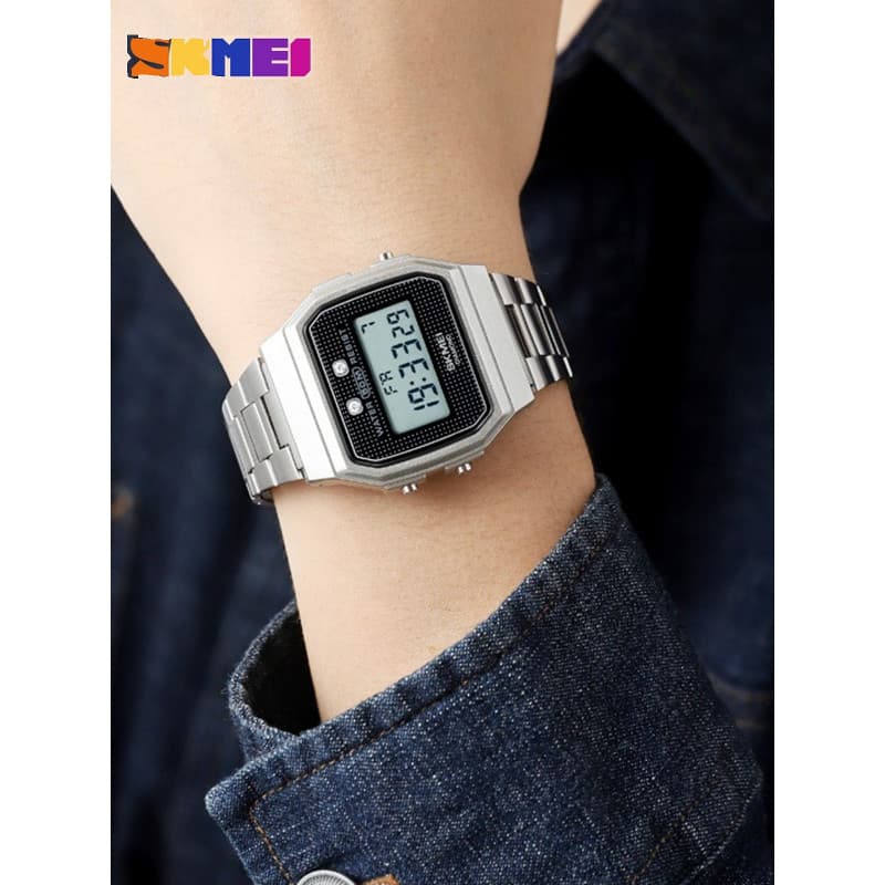 Skmei Moment beleza na moda venda quente Led relógio eletrônico masculino moda pequeno relógio de ouro relógio masculino