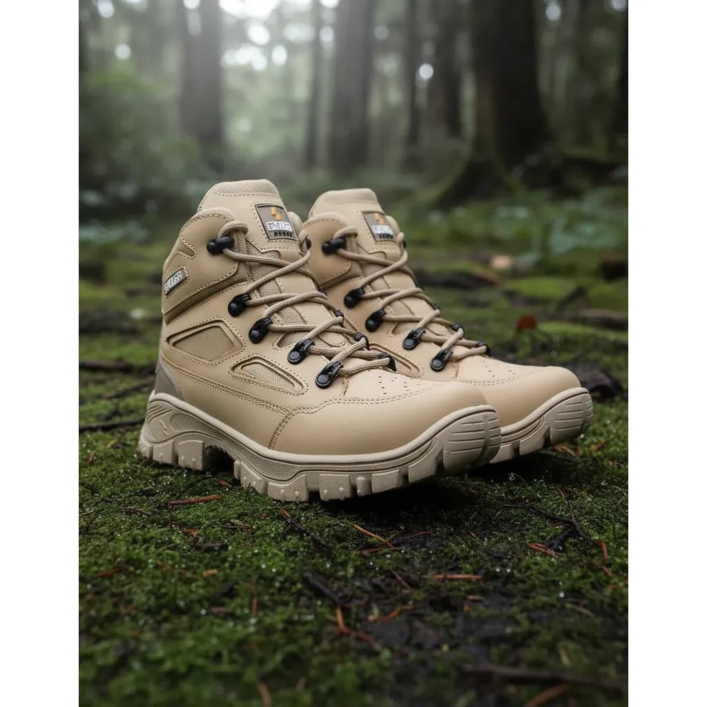 Bota Coturno Masculina Adventure Tratorada Trilha Resistente Motoqueiro Militar Couro Luxo