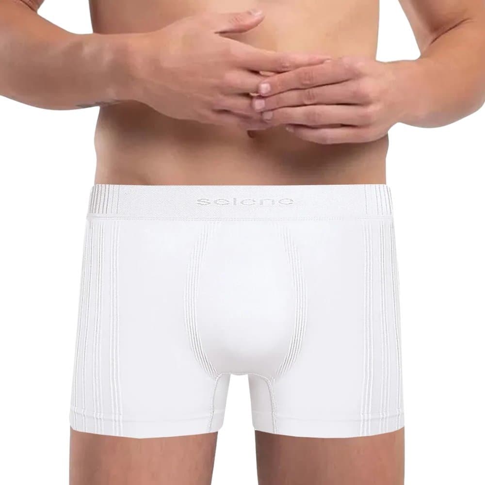 Cueca Boxer Selene Poliamida Sem Costura