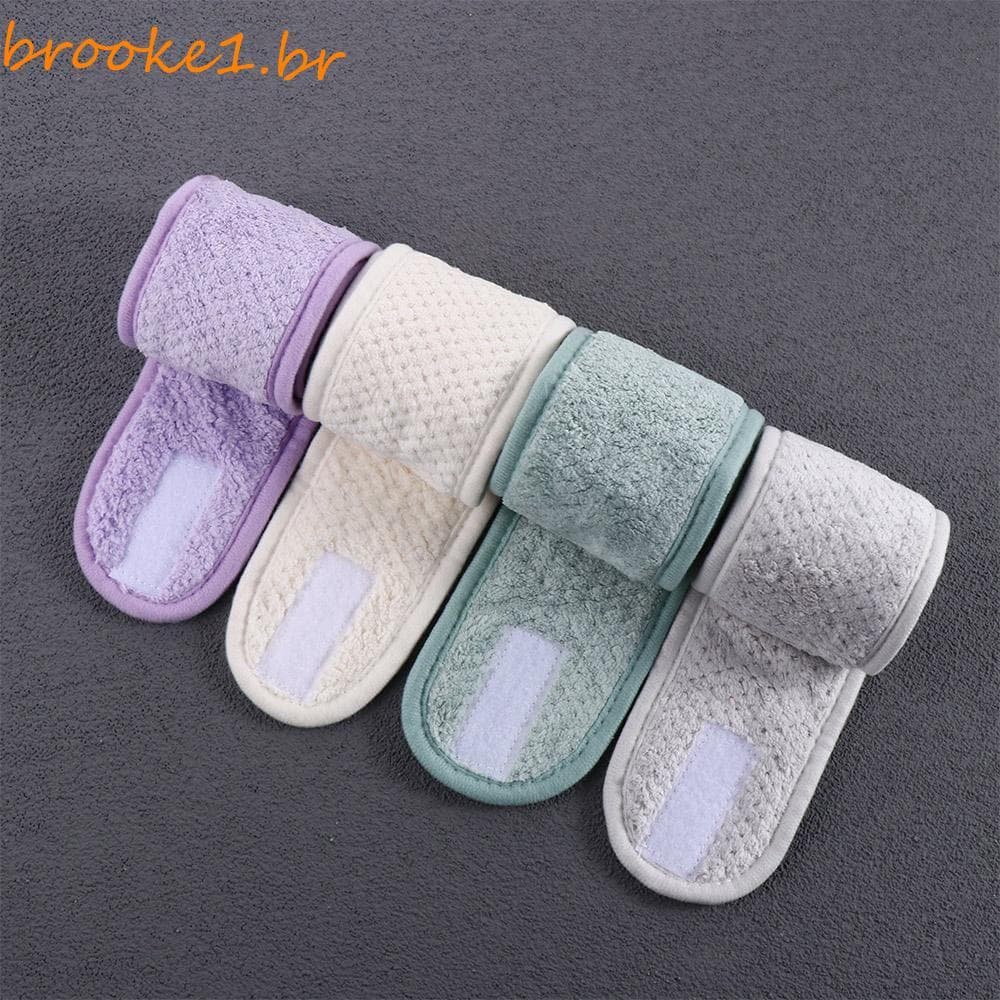 BROOKE1 Faixa De Cabelo Para Lavagem Facial Yoga Feminina Maquiagem Moda Ajustável