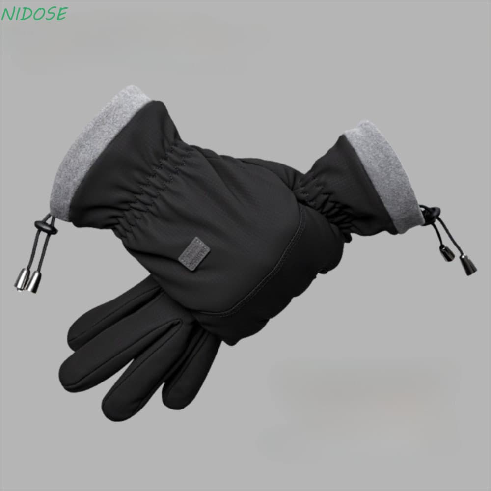 Luvas De Inverno NIDOSE , Ciclismo Com Tela Sensível Ao Toque À Prova De Vento Térmicas Quentes E Confortáveis Para Esqu