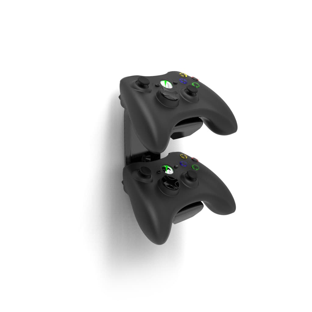 Suporte Parede 2 Controles Xbox 360 Dupla Face Parafuso