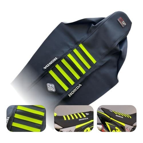 Capa De Banco 5inco Crf 250f/300f Emborrachada Fluorescente Fluor
