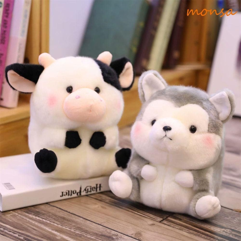 MONSA Husky Plush Toys Crianças Presentes Meninos Meninas Brinquedos Suaves Em Forma De Bola Para Animais Recheados