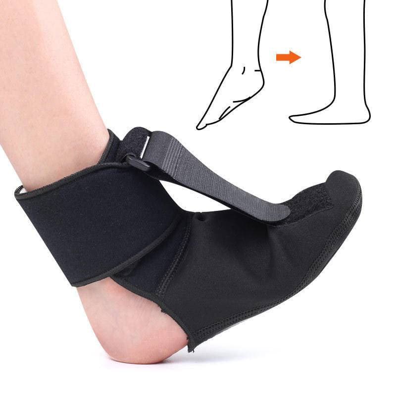 1 Pçs Fascite Plantar Meia Macio Alongamento Bota Tala Dormir Tendinite De Aquiles Pé Suporte Cinta Alívio Da Dor No Cal