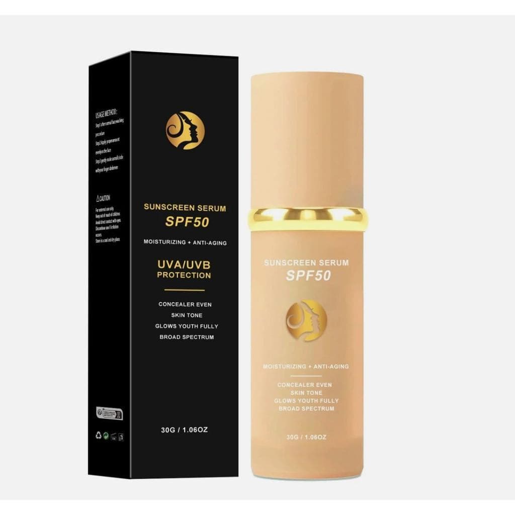 Foundation 4 in 1 - Medium Spectrum with SPF 50+, Anti-Aging, Concealer, Sun Protection, Hydrating Color Changing Founda