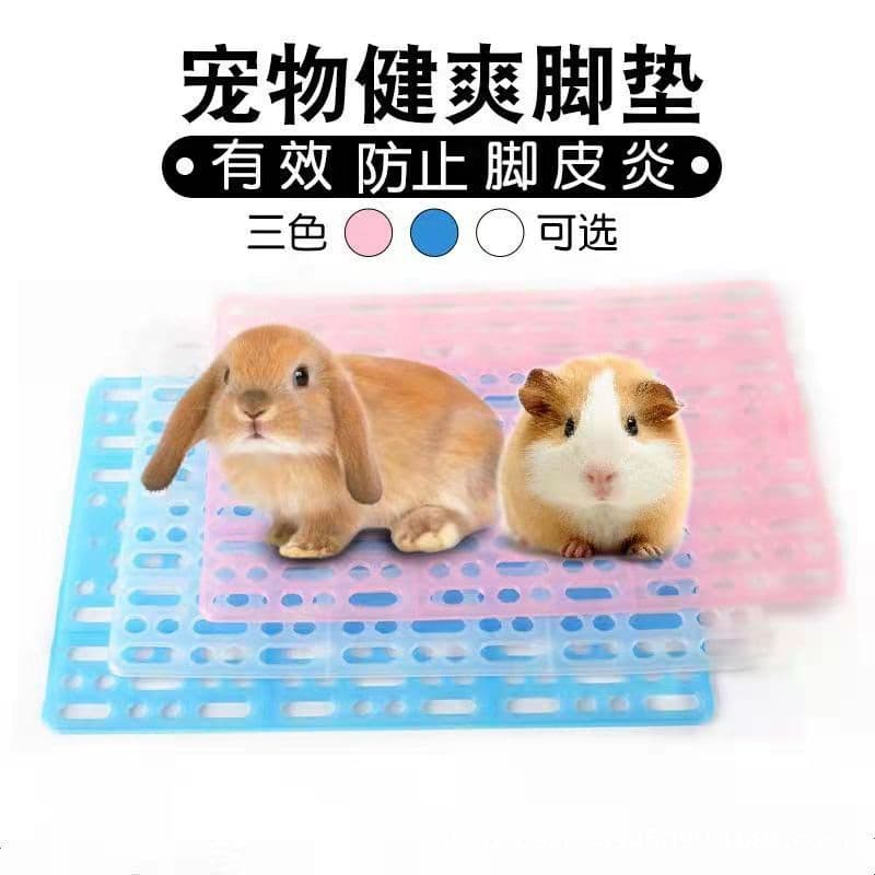 Tapete Para Gaiola De Coelho Grade Plástica De Apoio Para Pés De Chinchila
