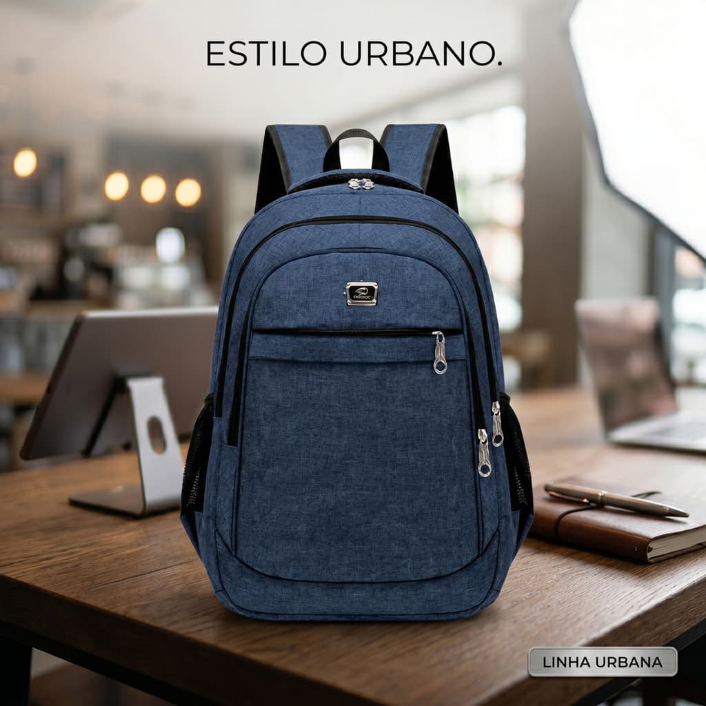 Mochila Ideal para o Dia a Dia com Organização e Praticidade