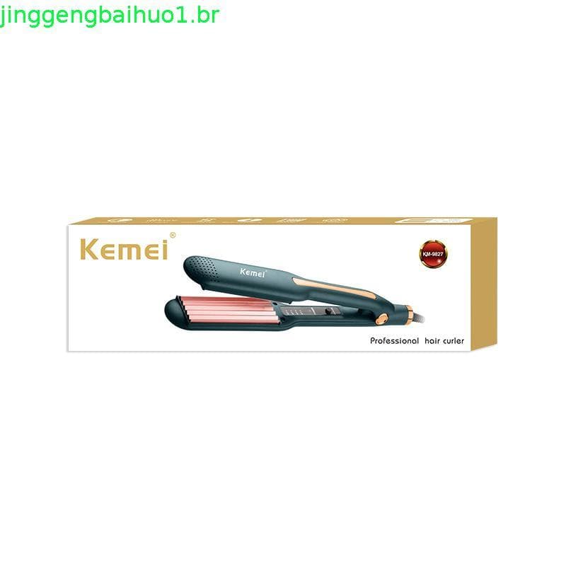 Kemei KM-9827 Corn Splint Little Wave Curler Rolo De Ovo Em Coreano Perm Permissão De Ondulação De Água Fofo De Ferro P
