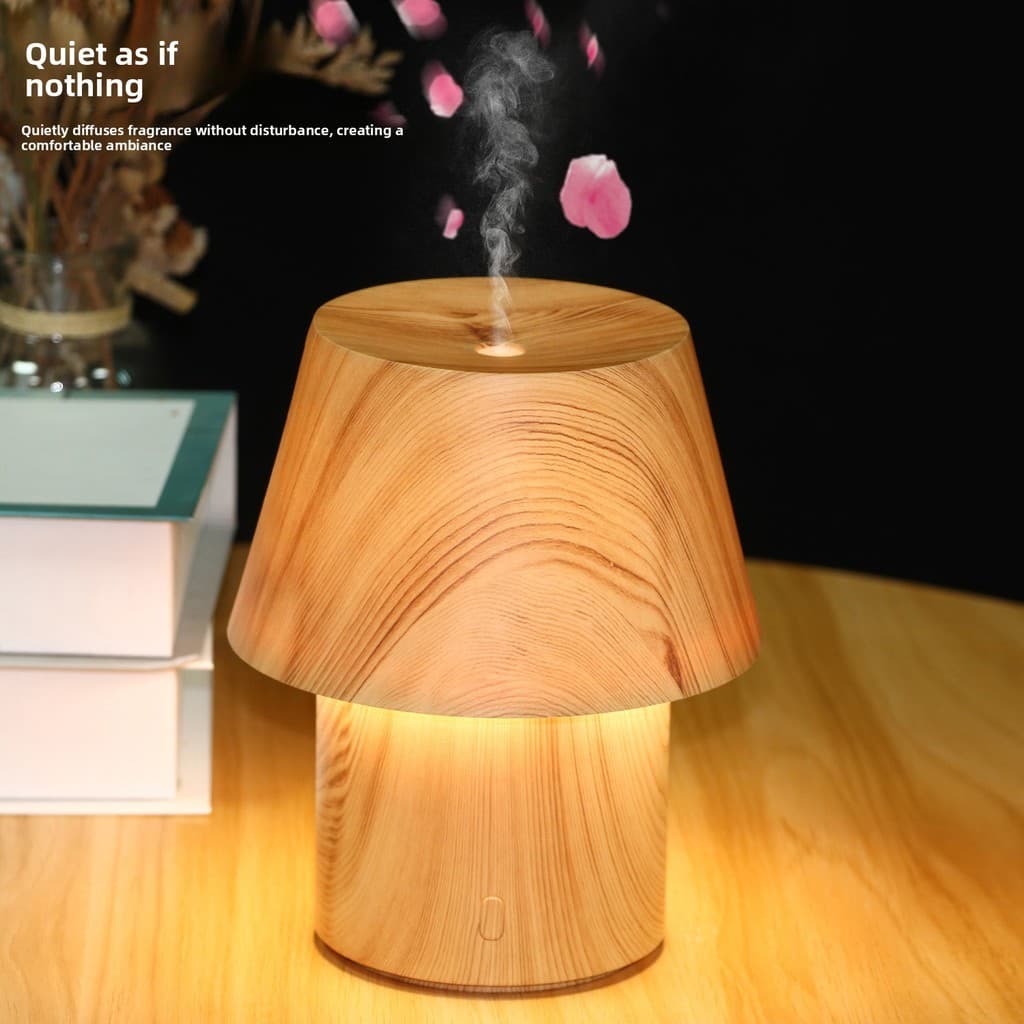 Lâmpada de mesa umidificador óleo essencial aroma difusor aroma quarto Desktop mini luz quente difusor novo produto