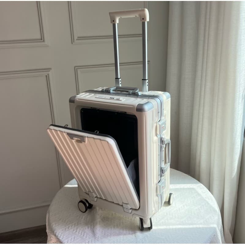 High-End negócios 67cm trole caso Universal roda aberta bagagem masculino computador embarque senha caso mala feminina 2