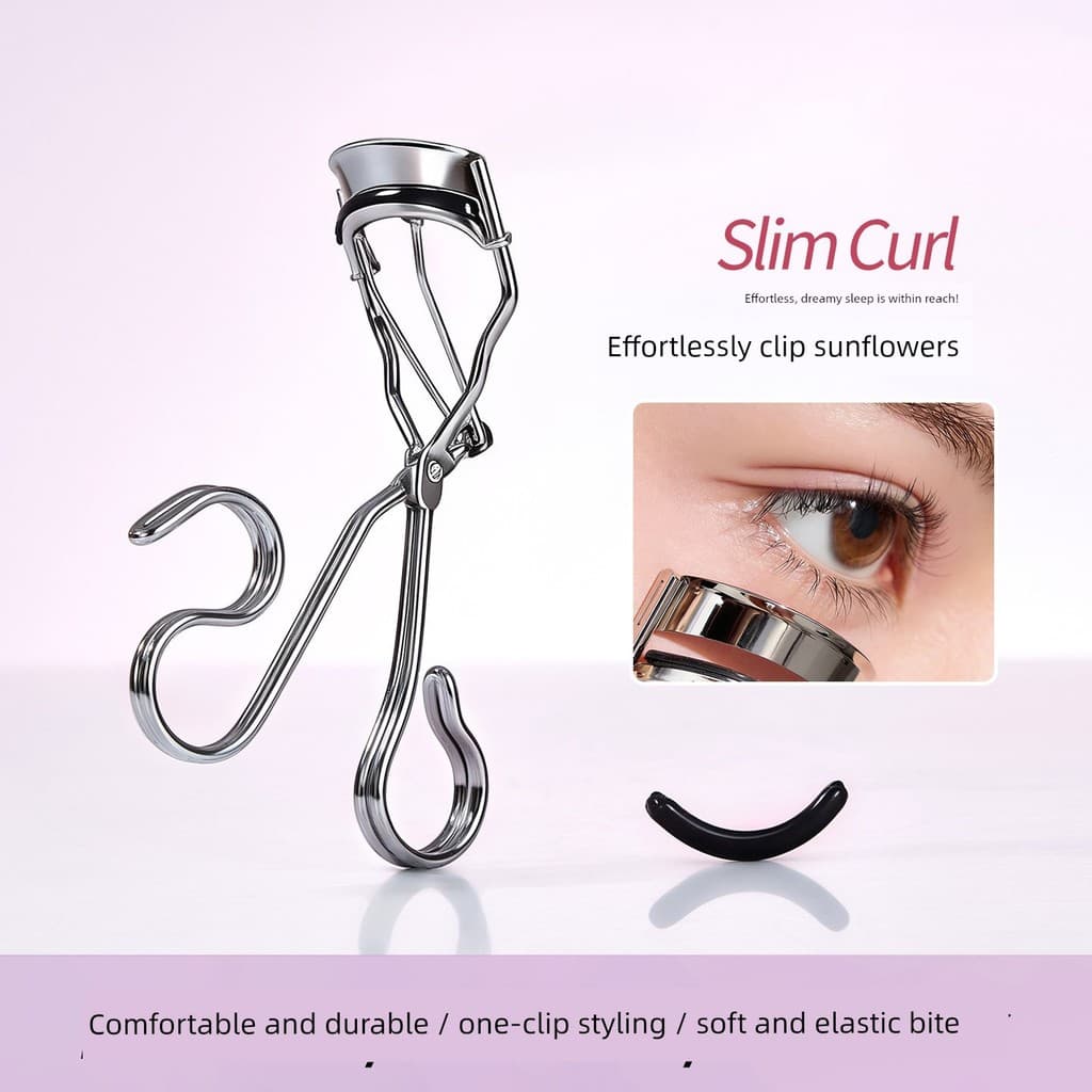 Modelador de cílios Curling estilo de longa duração girassol feminino novato clipe cílios ferramenta útil maquiagem arti